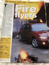 Rover 200 vi, Escort RS2000, Alfa 145 road test Autocar February 1996