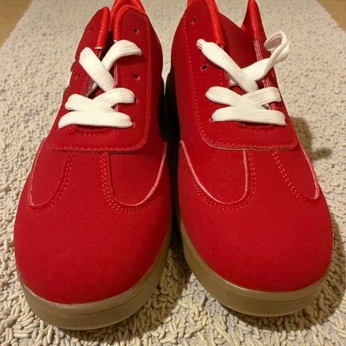 Girls red shoe - red,