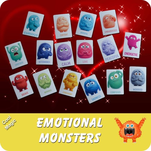 Emotional monsters children - emotional, children's