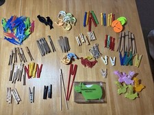 Clothes Pegs Pins 24 Designs