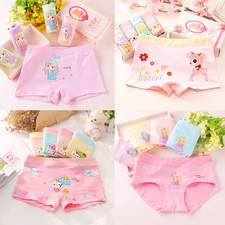 5 pcs Girls Boxer Shorts