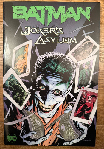 Batman joker asylum paperback - batman,