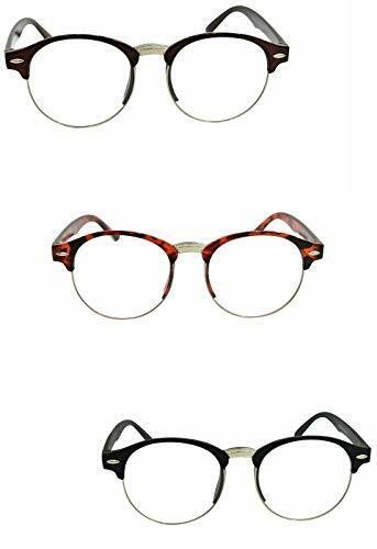 Classic round half frame - half,