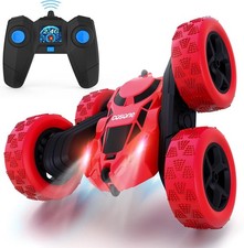 Remote Control Cars for Kids, 4WD 2.4Ghz Double Sided 360° Rotating, New, open,