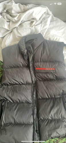 Men prada sleeveless gilet - prada,