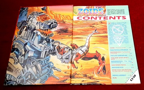 Zoids annual 1986 marvel - zoids,