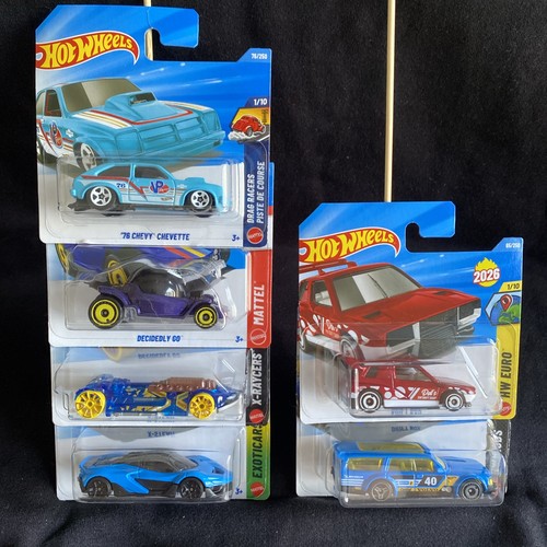 Hotwheels cars bundle x6 - hotwheels,