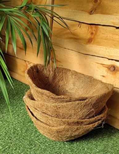 Natural coco hanging basket - coco,