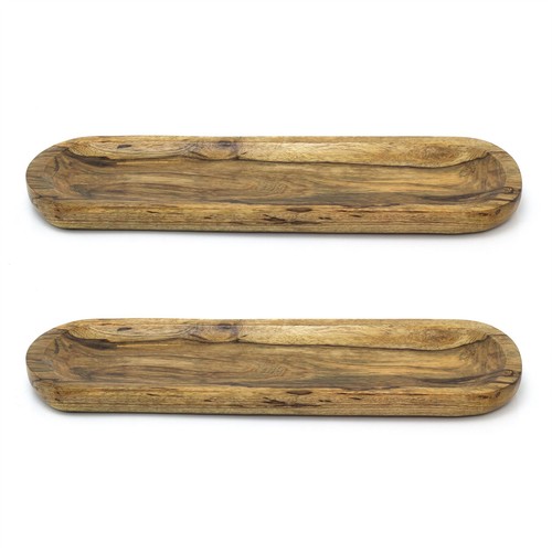 Set mango wood serving - of,