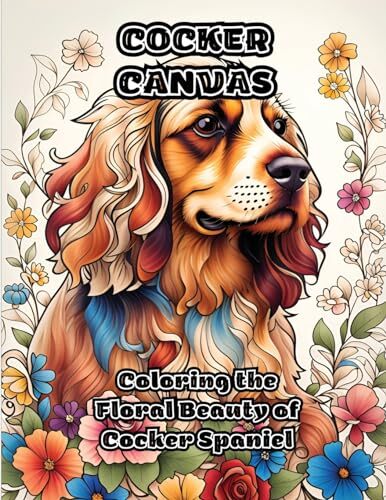 Colorzen cocker canvas - -,