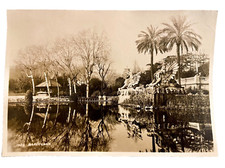 1933 Original Sepia Photo Parc