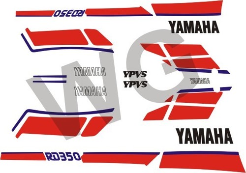 Yamaha lc2 ypvs decal - lc2, f2