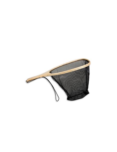 Wooden scoop trout - scoop,