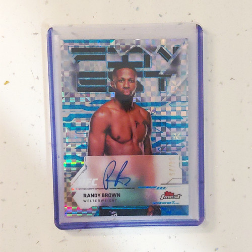 Topps 2025 finest ufc randy - topps,