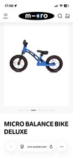 Micro Balance Bike Deluxe -