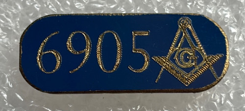 Masonic lapel tie pin badge - badge,