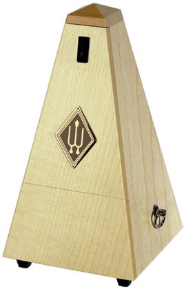 Wittner metronome wooden - metronome.,