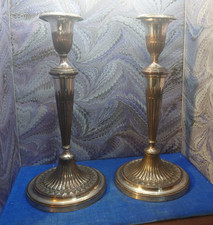 Late Georgian Pair of Fluted