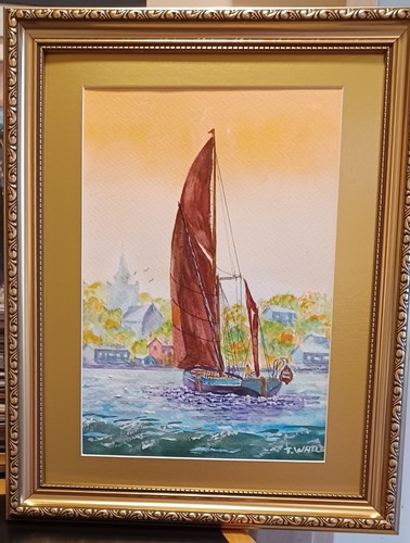 Original watercolour trevor - original, by