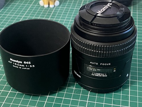 Mamiya phase one 150mm 5 - one, f3.5