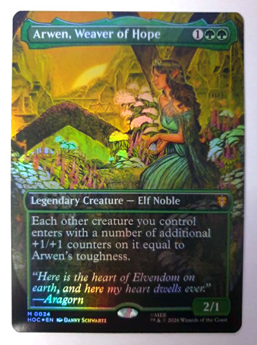 Arwen weaver hope foil - arwen,,