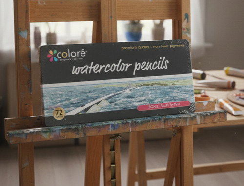 Colore watercolour pencils - 72,