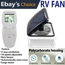 14" RV Roof Vent Fan 12V 10
