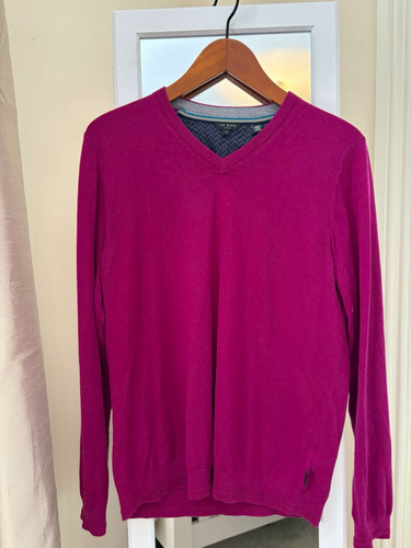 Ted baker men purple wool - baker, men’s