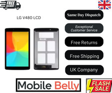 For LG G Pad 8.0 V480 V490 Black Touch Screen LCD Display Digitizer-UK Seller