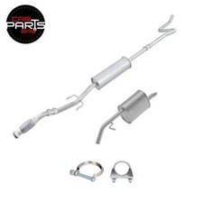 EXHAUST FOR PEUGEOT 208 1.0 PURETECH VTI 2012-2019 MID & REAR SILENCER + FIT KIT