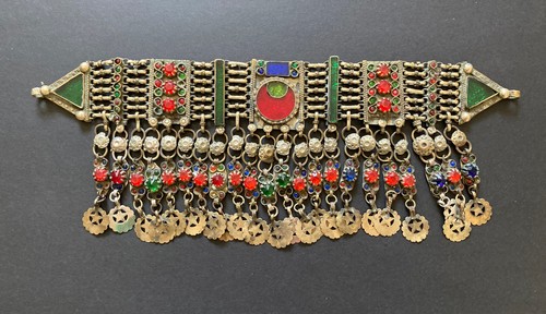 Vintage kuchi choker banjara - choker,