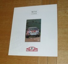 Mini Cooper Monte Carlo Decal Pack Brochure 1994 inc Si Pack