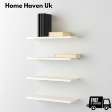 4x Floating Wall Shelves