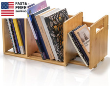 Bamboo Desktop Bookshelf