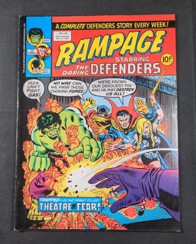 Marvel comics rampage - marvel,