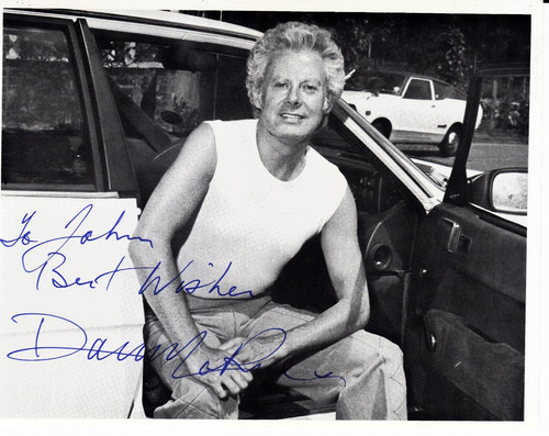 Danny rue hand signed - signed, 8