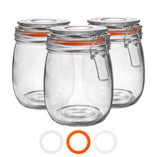 Glass Storage Jars Airtight