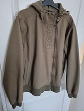 Bench Mens Khaki Hooded Jacket
