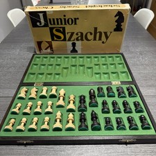 Gniadek Junior Wooden Travel Chess Set 40x40cm (16"x16") 40cm x 40cm 