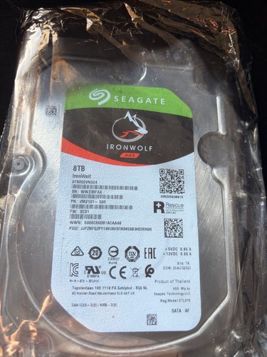 Seagate ironwolf nas - ironwolf, 8tb