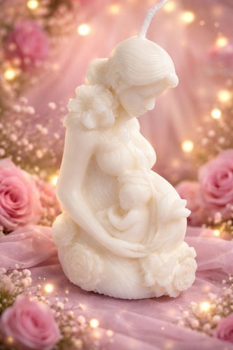 Pregnant lady candle - pregnant,