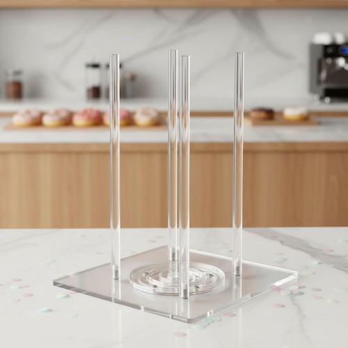 Rotatable donut stand - donut,