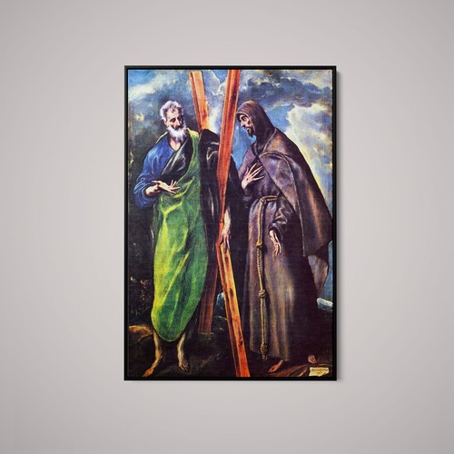 Greco saint francis and - francis,
