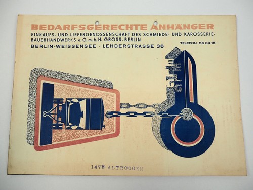 Truck tractor trailer gdr - tractor, elg