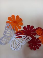 3D Butterflies 28.5x19 cm