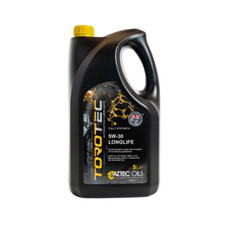 5L Torotec 5W30 Fully Synthetic Engine Oil ACEA C3 VW 504/507 BMW LL04 MB229.51