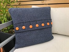 NEW hand made knitted dark