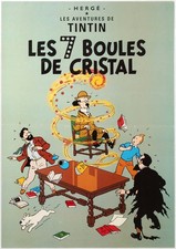TINTIN POSTER ART PRINT - A4