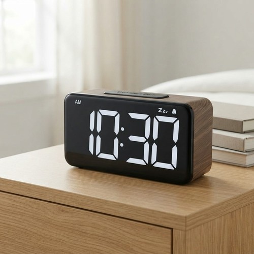 Compact digital alarm - alarm, clock