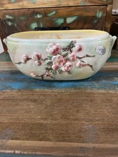 Vintage Sylvac Ware Pretty Floral Planter Pot No. 2885. Original label on vgc. 